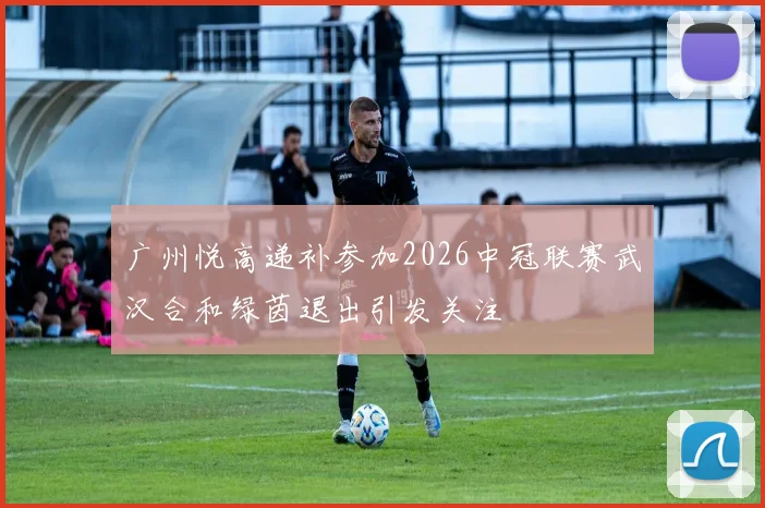 广州悦高递补参加2026中冠联赛武汉合和绿茵退出引发关注
